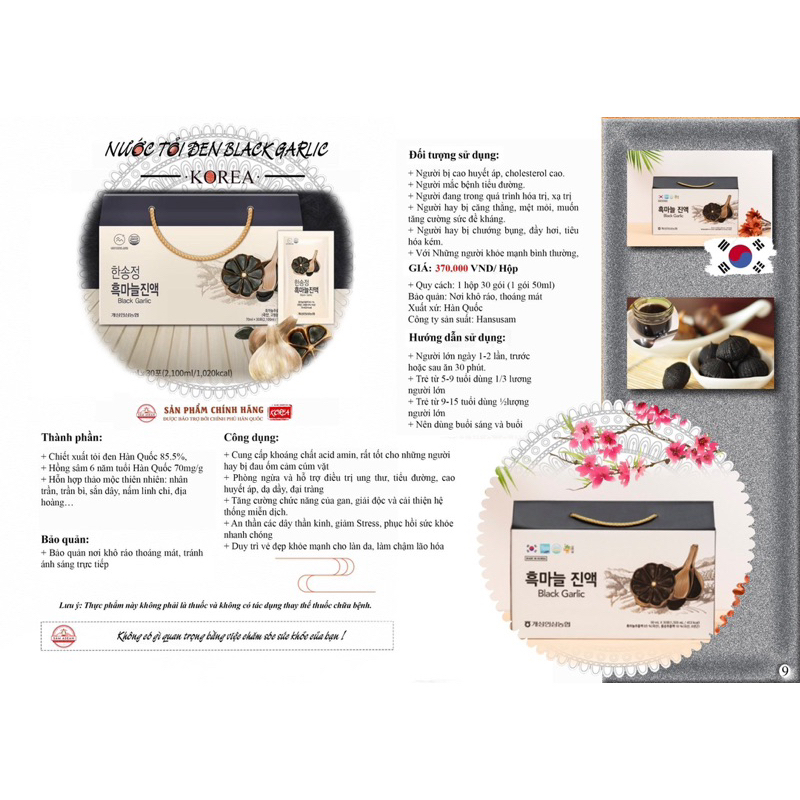 SÂM ASEAN- Cam kết chính hãng HQ