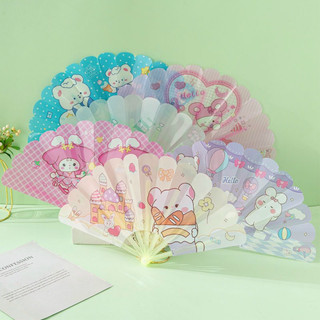 Combo 10 quạt cầm tay trẻ em hình thú