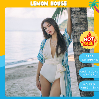 Bikini liền thân thắt eo, đồ bơi nữ 1 mảnh quyến rũ