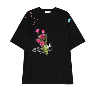  Áo Thun Hoa Tulip Form rộng 100% Cotton 2 chiều Định Lượng 260GSM Local Brand Zuu - AC221