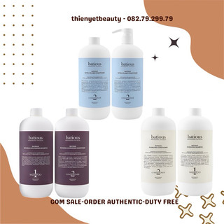 Bộ dầu gội và dầu xả Batious chăm sóc tóc mềm mượt