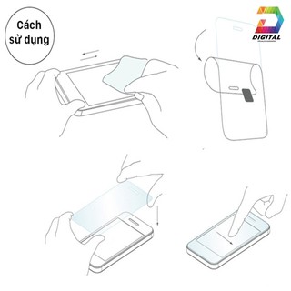 Miếng Dán Kính Cường Lực iPhone 9D Full Màn Hình Cao Cấp