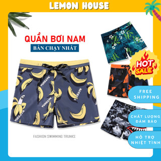 Quần bơi nam CAO CẤP 2 lớp phong cách thể thao