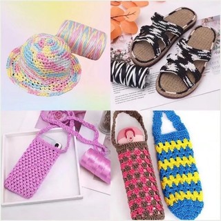 Sợi dù bản dẹt 3mm / sợi ribbon 3mm / sợi dẹp bóng mini