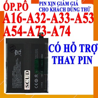 Pin Scud dành cho Oppo A53, A73 2020, A16, A54, A32, A33, A74  - BLP805 dung lượng 5000mAh