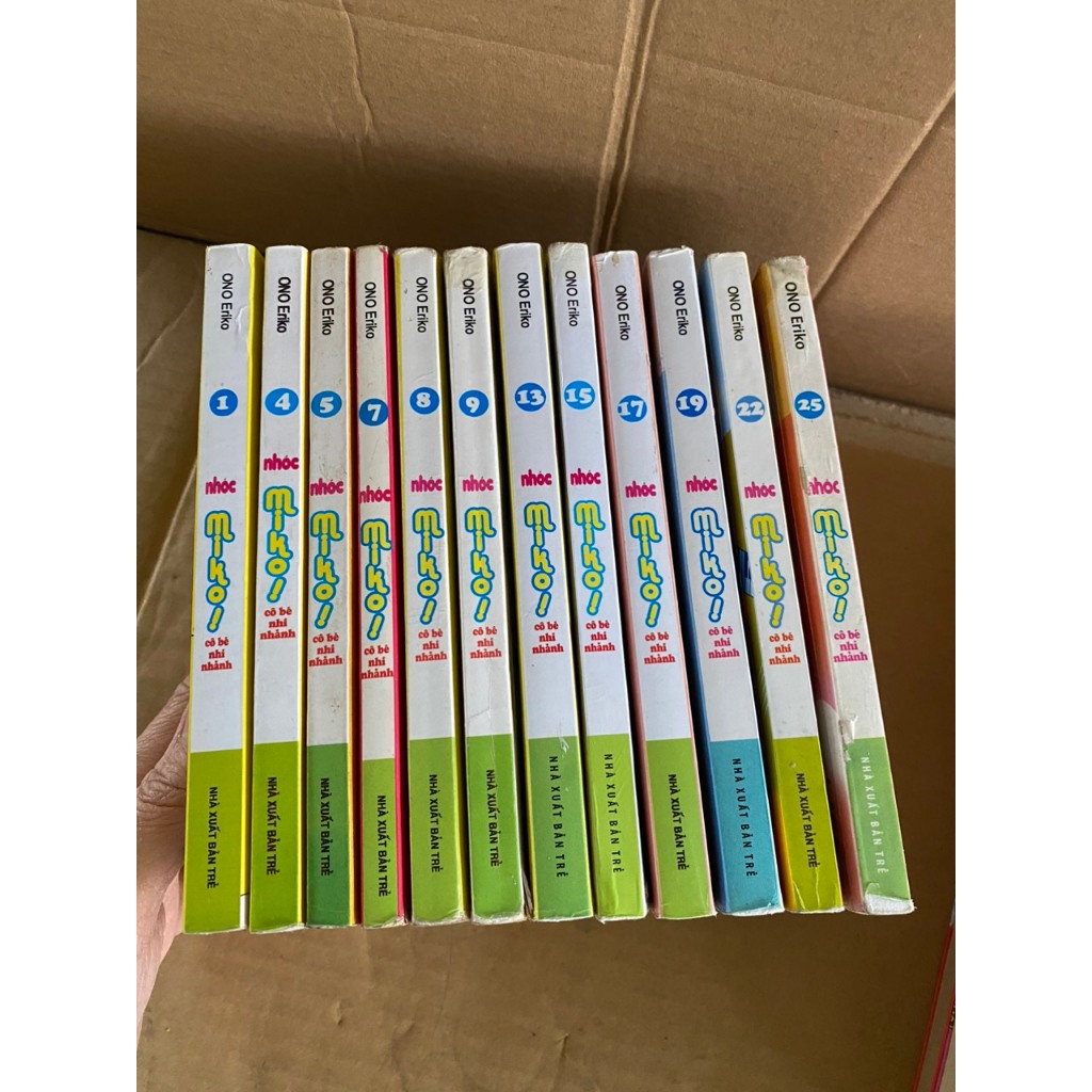 Vở truyên.tranh cũ Nhóc Miko Cô Bé Nhí Nhảnh