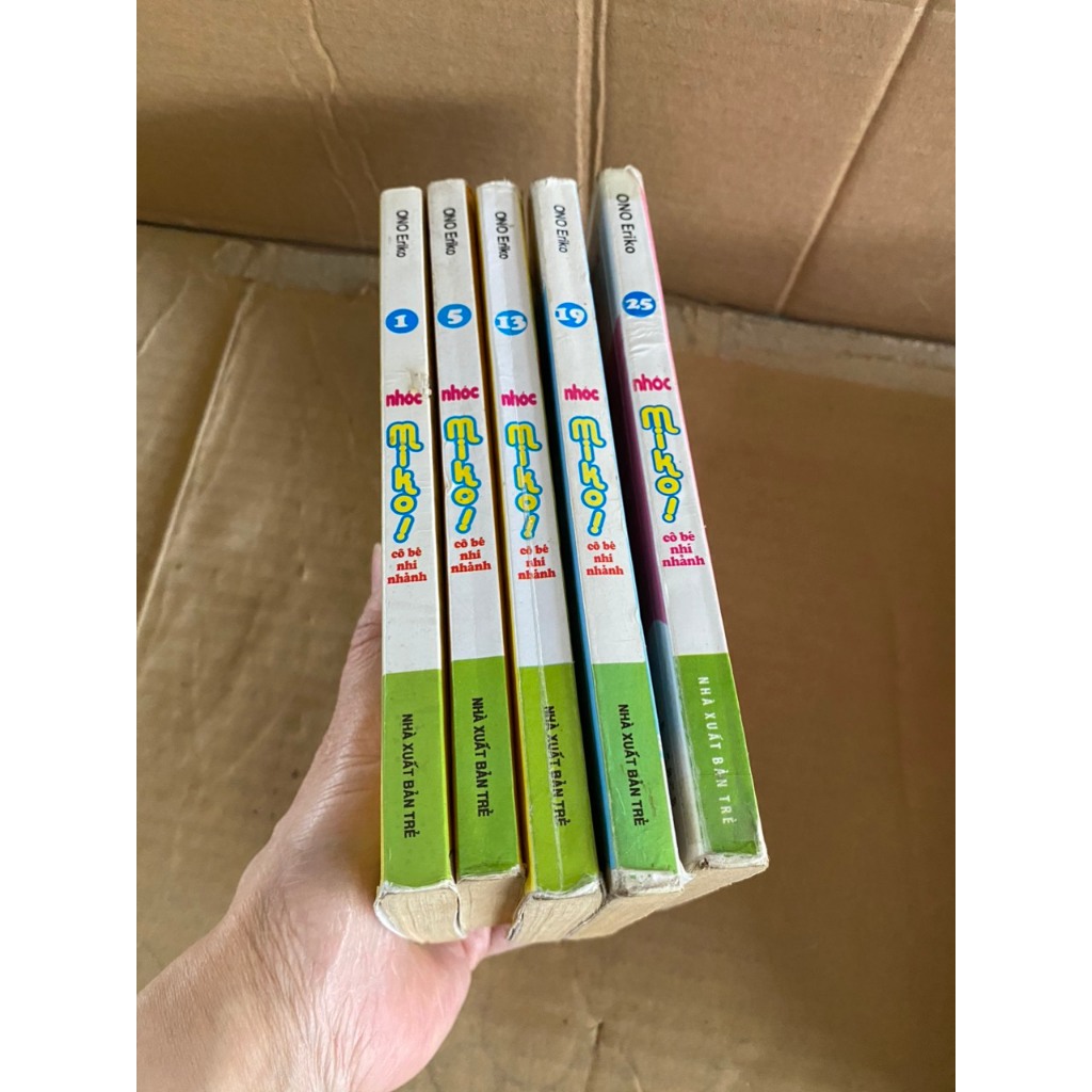 Vở truyên.tranh cũ Nhóc Miko Cô Bé Nhí Nhảnh