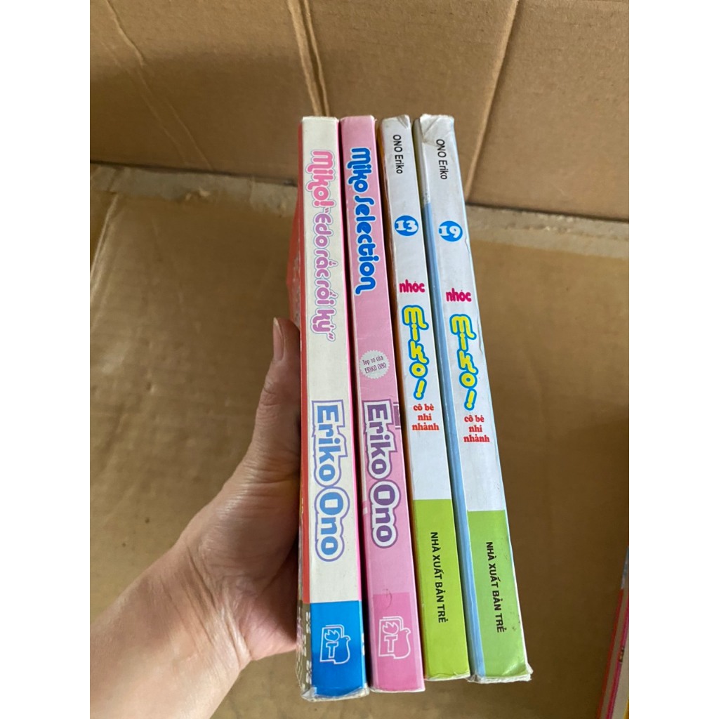 Vở truyên.tranh cũ Nhóc Miko Cô Bé Nhí Nhảnh