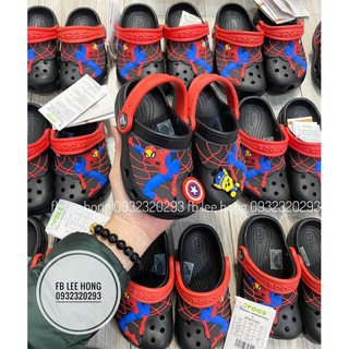 crocs nhện cho bé