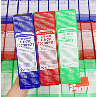 [BILL MỸ AIR] Kem Đánh Răng Hữu Cơ Mỹ Dr. Bronners Toothpaste 140g