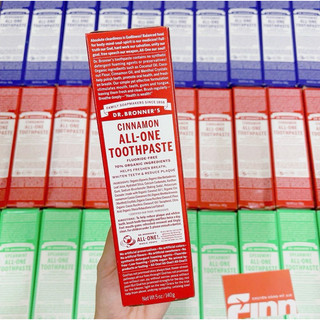 [BILL MỸ AIR] Kem Đánh Răng Hữu Cơ Mỹ Dr. Bronners Toothpaste 140g