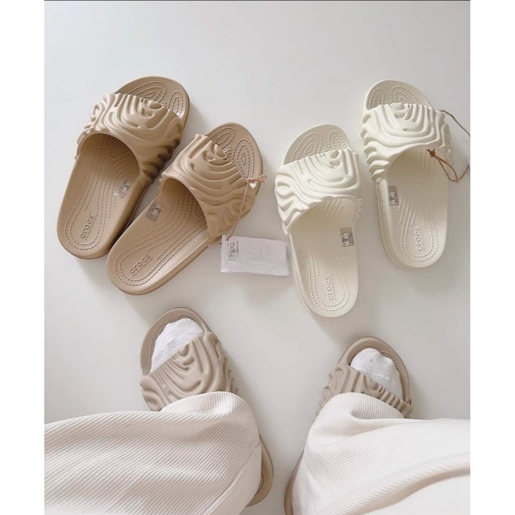 Dép đúc Crocs Salehe Bembury x The Pollex Unisex - Dép Chunky Bouncer Slide Trend mới nhất Hottrend 