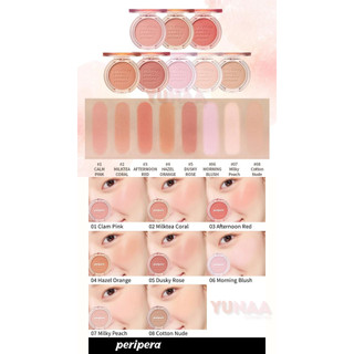 [Y204] Phấn Má hồng PERIPERA - Pure Blushed Sunshine Cheek