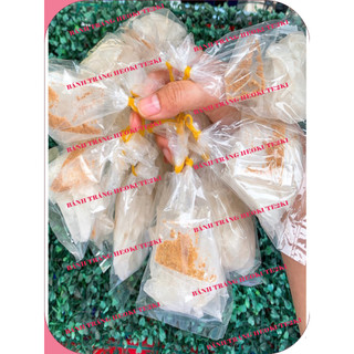 Xâu 10 bịch bánh tráng phơi sương dẻo muối sặc