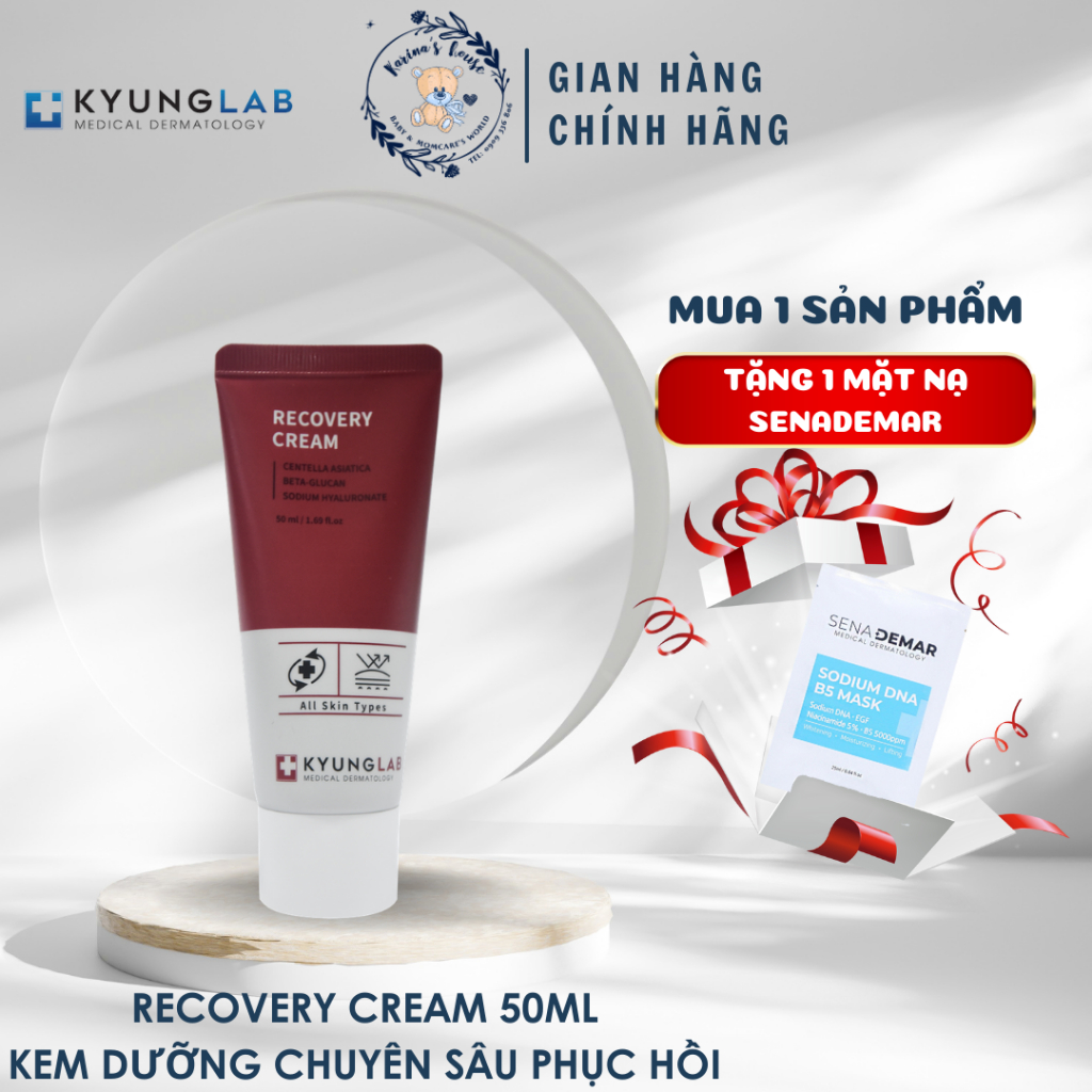 [Sẵn] Kem dưỡng Recovery cream Kyung Lab 50ml