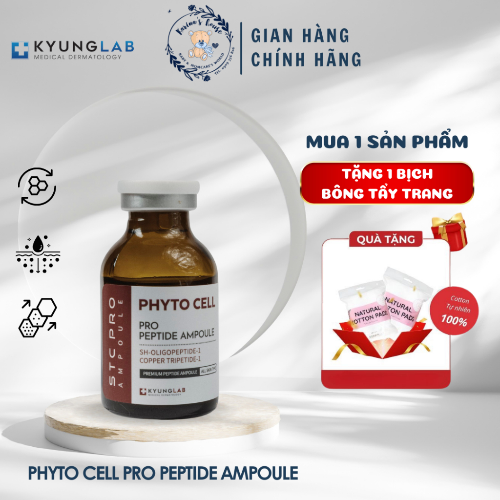 [Sẵn] Tế bào gốc KyungLab Phyto Cell Peptide Ampoule 20ml