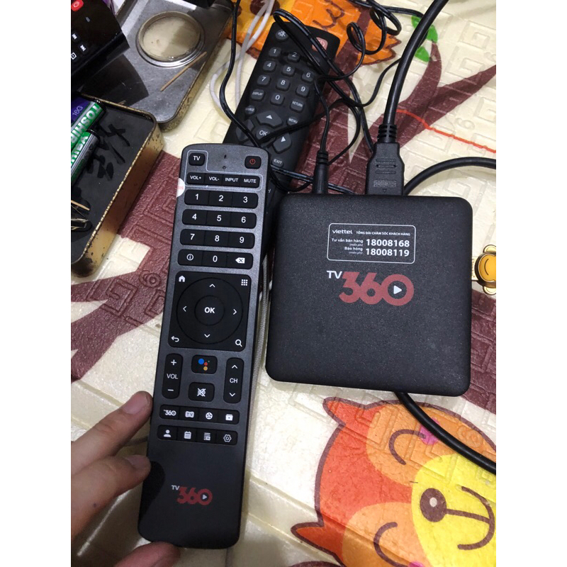box viettel kèm remote giọng nói
