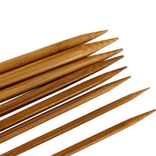 Que đan len bằng tre(1 cặp)