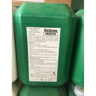 Can tưới rễ Bio Strong 20 Lít (26kg) xuất xứ Mỹ. Phục hồi dưỡng cây, nuôi bông nuôi trái.