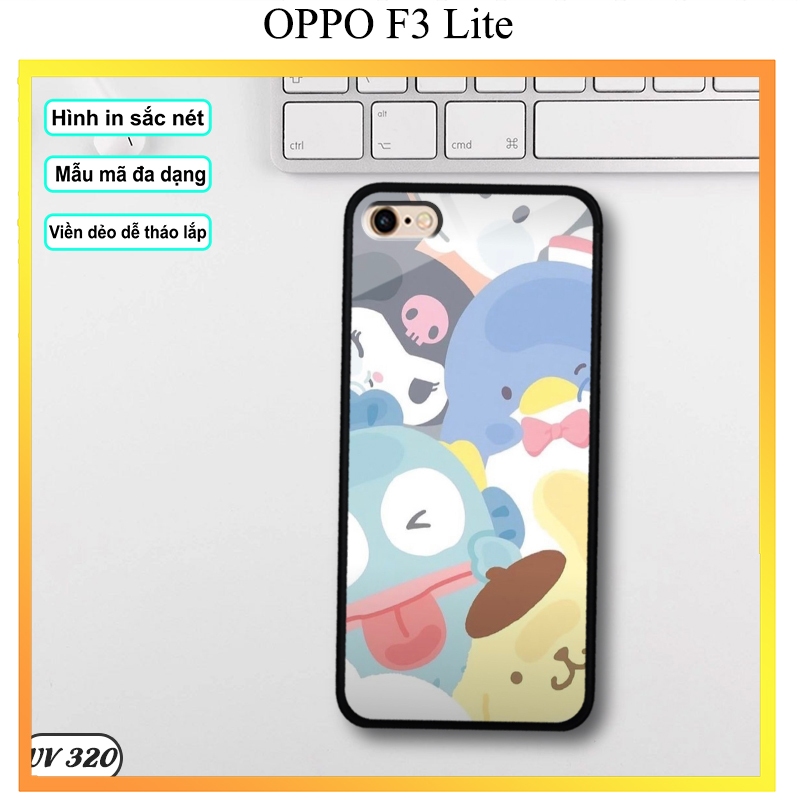 Ốp Điện Thoại- Ốp in hình Gấu Dâu cho OPPO F3 Lite/ OPPO F3 Lite (A57)