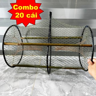 COMBO 20 Lờ Cá Lóc, Bẫy Cá Lóc, Cá Trê Cải Tiến Vành Nhựa