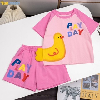 [Sun&Moon] Bộ đùi cotton size đại cho bé gái size 23-36 kg