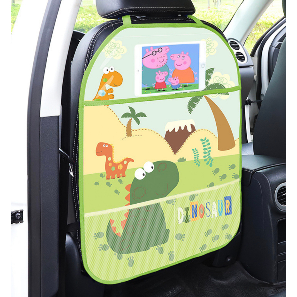 Túi Để Đồ Treo Sau Lưng Ghế Ô Tô Họa Tiết Hoạt Hình dễ thương cho bé