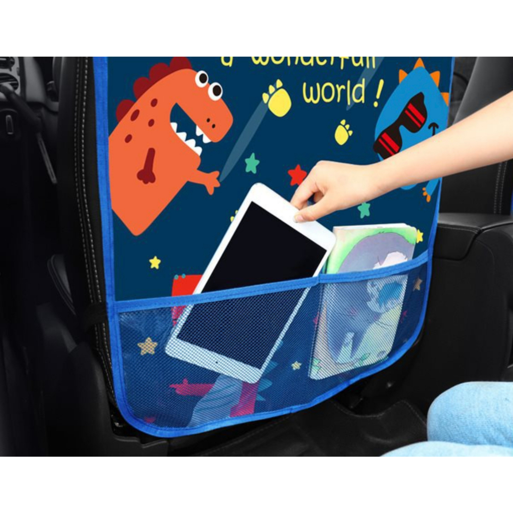 Túi Để Đồ Treo Sau Lưng Ghế Ô Tô Họa Tiết Hoạt Hình dễ thương cho bé