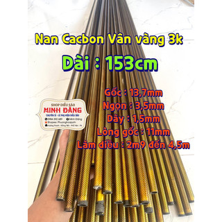 Nan Cacbon 3k lên diều - Làm cần câu
