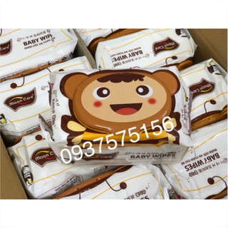 Khăn Giấy ướt Moon care baby wipes gói lớn (750g / gói) - SIZE LỚN 20cm x 30cm