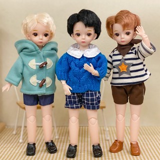 Búp bê con trai búp bê nam cao 30cm dòng búp bê khớp 1/6 siêu dễ thương