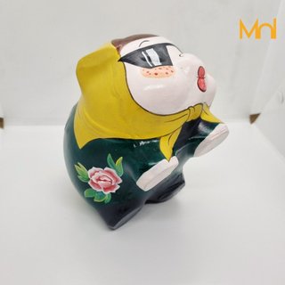 HEO ĐẤT Handmade - NINJA LEAD KHĂN TRẢI BÀN XANH LÁ (Quà Tặng Độc Đáo)