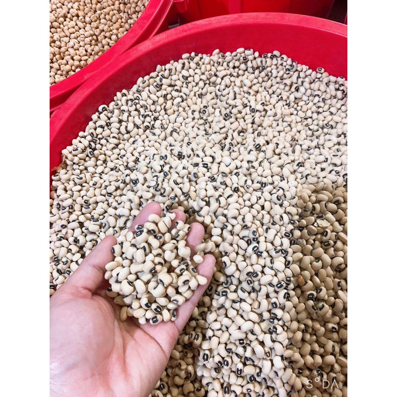 1 kg đậu trắng (đậu mắt cua)