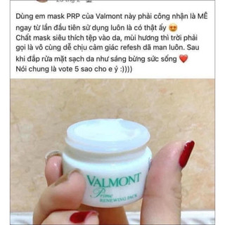Mặt nạ tái sinh làn da Valmont