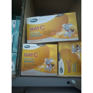 KẸO DẺO NAT C YUMY CUNG CẤP VIT C TỰ NHIÊN PHÙ HỢP CHO BÉ  VÀ MẸ HỘP 25 GÓI 50 VIÊN