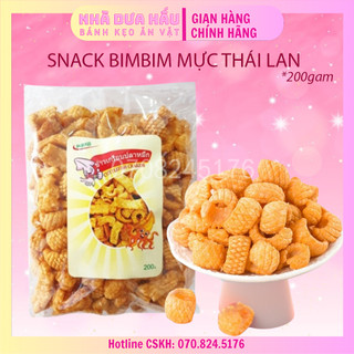 Snack mực/ bim bim mực vị cay/ rong biển Thái Lan gói 200gam