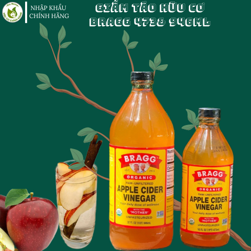 Giấm táo hữu cơ Bragg