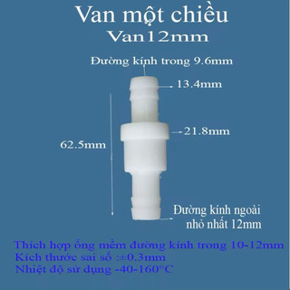 ✅Van 1 chiều (lúp bê) dùng cho chất lỏng hoặc khí