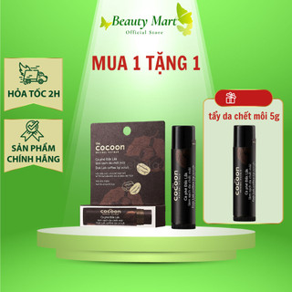 Tẩy da chết môi Cocoon 5g - Tẩy tế bào chết Cocoon chiết xuất từ cafe - giúp đôi môi căng mọng,mềm mịn