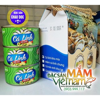 Cá Linh kho mía