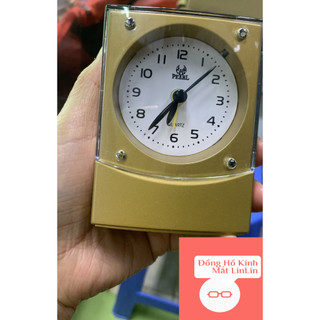   Khai Trương Shop   Siêu Rẻ  Đồng Hồ Báo Thức Để Bàn Hình Chữ Nhật Sang Trọng Lịch Sự Có Đèn Ngủ -  Tặng Pin AA 