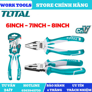 Đồ nghề total kềm răng 6inch tht210606 / 7inch tht210706 / 8inch tht210806