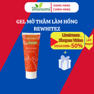 Rewhitez  đỏ dưỡng trắng làm hồng mờ thâm nhũ hoa, nách, bikini 50g +gel tẩy tế bào chết rewhitez