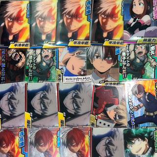 Thẻ bài metal my hero academia nhân phẩm vol 1 vol 2 vol 3