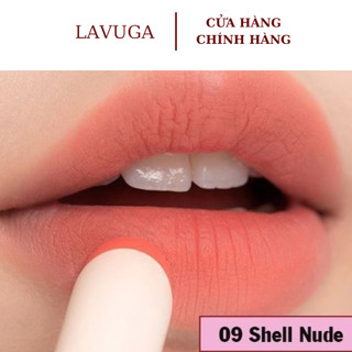 Son thỏi romand zero matte lipstick #09 shell nude