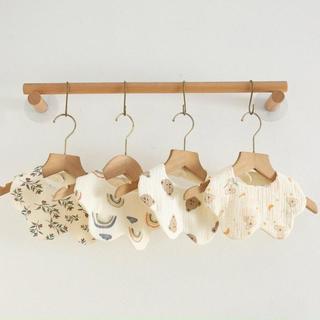 Yếm xô hoa 6 lớp vải xô Muslin phong cách hàn