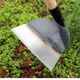 Cuốc làm vườn không cán lưỡi thép hàn chuyên dùng xới cỏ