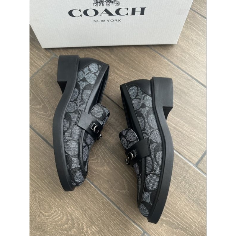 Giày lười Coach nữFull thùng hộp tem giấy lụa