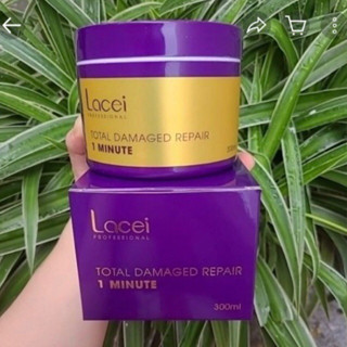 kem ủ tóc 1 phút lacei 300ml ( hấp dầu 1 phút lacei) với cải tiến về công nghệ giúp thẩm thấy dưỡng chất vào tóc nhanh