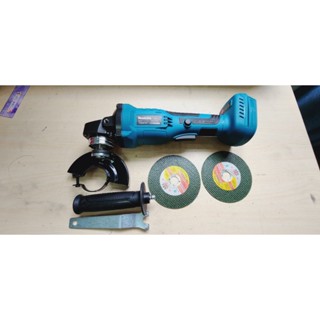 Thân máy mài pin makita không chổi than _ chân pin phổ thông lõi đồng _ tặng 2 lưỡi đi kèm _ bao giá thị trường